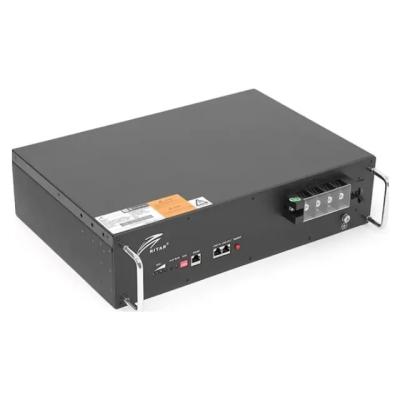 Акумуляторна батарея Ritar LiFePO4 25,6V 100Ah с Bluetooth, 2560Wh BMS100@8S для монтажу в стійку ( 522 х 240 х 219 (224) ), 23kg Q1 www.bd.in.ua Безпечний Дім