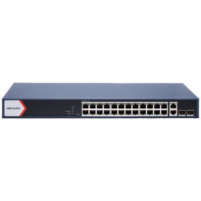POE комутатор Hikvision DS-3E1528P-EI/M PoE www.bd.in.ua Безпечний Дім