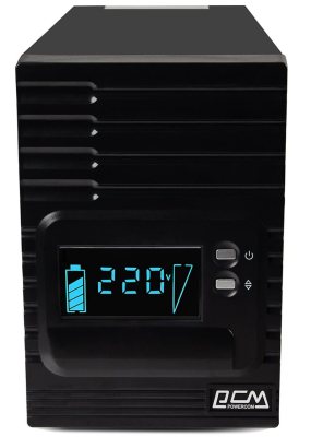 Джерело безперебійного живлення Powercom 1500VA/1200W RS232 USB 8 IEC (SPT.1500.II.LCD) www.bd.in.ua Безпечний Дім