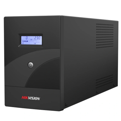 Джерело безперебійного живлення Hikvision DS-UPS3000-R, 3000ВА / 1800 Вт LCD, 4xUniversal socket, 4x12V / 9Ah, 23 кг, 433&times;145&times;208 мм www.bd.in.ua Безпечний Дім