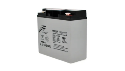 Акумуляторна батарея Ritar RT12200, Gray Case, 12V 20.0Ah ( 181 х 77 х 167 ) Q4 www.bd.in.ua Безпечний Дім