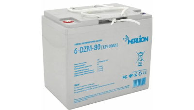 Акумуляторна батарея Merlion AGM 6-DZM-80, 12V 80Ah ( 265 x 168 x 215) Q1 www.bd.in.ua Безпечний Дім