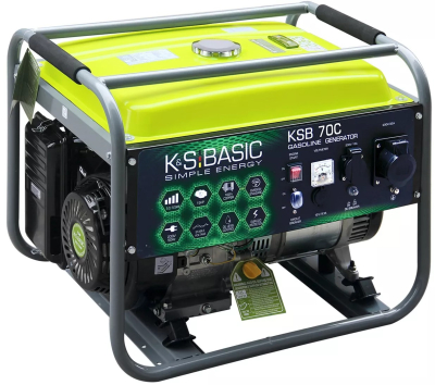 Бензиновий генератор Konner&Sohnen BASIC KSB 70C (KSB70C) www.bd.in.ua Безпечний Дім