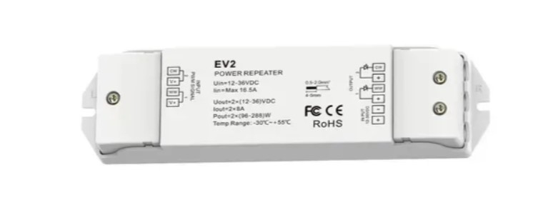 LED-повторювач DEYA 12-36VDC, 8A*2CH (EV2) www.bd.in.ua Безпечний Дім
