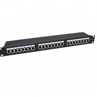 Патч панель Kingda 19 дюймів 24xRJ-45 FTP, кат. 5e (KD-PP5-30) www.bd.in.ua Безпечний Дім