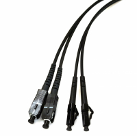 Патч-корд CMS SC/UPC-LC/UPC MM (OM3) 10м Duplex чорний (UPC-10SCLC(MM)D(ON)BK) www.bd.in.ua Безпечний Дім