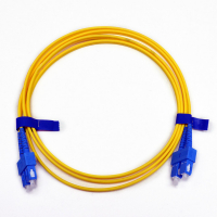 Патч-корд CMS SC/UPC-SC/UPC SM 1.5м Duplex, Slim (2мм) (UPC-1.5SCSC(SM)D(ON)S) www.bd.in.ua Безпечний Дім