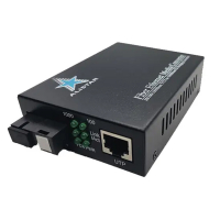 Медіаконвертер Alistar 10/100/1000BASE -T 1000BASE-LX 1SM WDM SC 20KM TX1310/RX1550nm (X3G) www.bd.in.ua Безпечний Дім