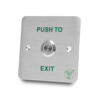 Кнопка виходу Yli Electronic YWP-880C(LED) водонепроникна з LED-підсвічуванням (271130) www.bd.in.ua Безпечний Дім