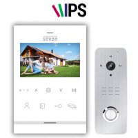 Комплект домофону SEVEN Systems DP-7541/07Kit white www.bd.in.ua Безпечний Дім