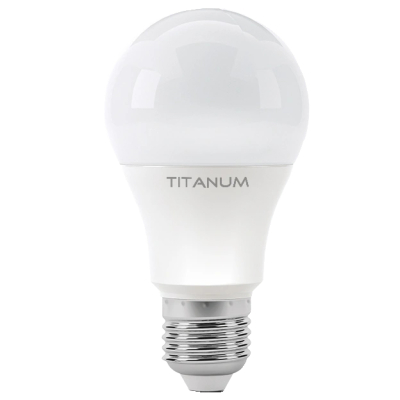 LED лампа TITANUM A60 12W E27 4100K 220V www.bd.in.ua Безпечний Дім
