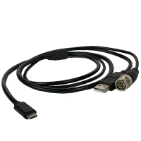 Кабель сигнальний NONE BNC + USB - Type C 1м www.bd.in.ua Безпечний Дім