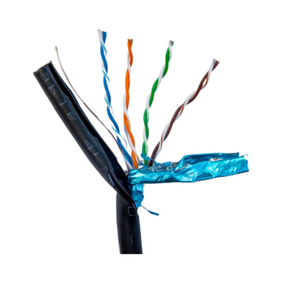 Кабель вита пара Gear САТ.5E FTP-CU-4Px2x0.51 Copper-double jacket PVC+PE www.bd.in.ua Безпечний Дім