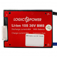 BMS плата LogicPower Li-ion 36V 10S 40A симетрія www.bd.in.ua Безпечний Дім