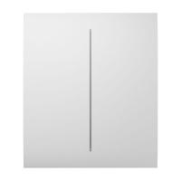 Кнопка Ajax CenterButton (2-gang) [55] white www.bd.in.ua Безпечний Дім