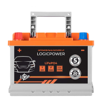 Акумулятор LogicPower LiFePO4 24V - 50 Ah (+ ліворуч) BMS 800А www.bd.in.ua Безпечний Дім