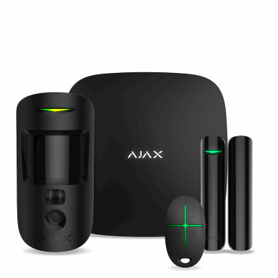 Комплект безпровідної сигналізації Ajax StarterKit Cam чорний (black) www.bd.in.ua Безпечний Дім
