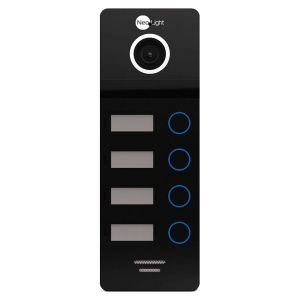 Відеопанель Neolight Mega/4 FHD Graphite www.bd.in.ua Безпечний Дім