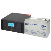 Комплект резервного живлення LogicPower ДБЖ + мультигелева батарея UPS B1500 + АКБ MG 1200W www.bd.in.ua Безпечний Дім
