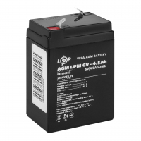 Акумулятор LogicPower AGM LPM 6V - 4.5 Ah www.bd.in.ua Безпечний Дім