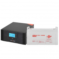 Комплект резервного живлення LogicPower ДБЖ + гелева батарея UPS B1500 + АКБ GL 1440W www.bd.in.ua Безпечний Дім
