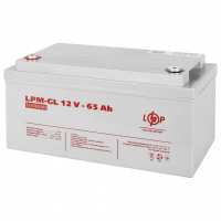 Акумулятор LogicPower гелевий LPM-GL 12V - 65 Ah www.bd.in.ua Безпечний Дім