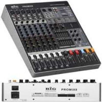 Мікшерний пульт BIG PROMIX8 www.bd.in.ua Безпечний Дім