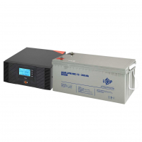 Комплект резервного живлення LogicPower ДБЖ + мультигелева батарея UPS B1500 + АКБ MG 2400W www.bd.in.ua Безпечний Дім