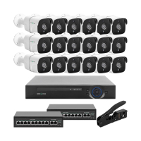 Комплект відеоспостереження Green Vision GV-IP-K-W90/18 5MP www.bd.in.ua Безпечний Дім
