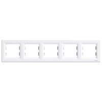 Рамка горизонтальна Schneider Electric ASFORA EPH5800521 www.bd.in.ua Безпечний Дім