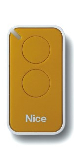 Пульт дистанційного керування Nice 2-х канальний INTI2 (yellow), динамічний код www.bd.in.ua Безпечний Дім