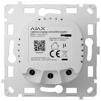 Реле Ajax LightCore (2-gang) vertical www.bd.in.ua Безпечний Дім