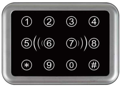 Зчитувач Uniview OEC-R2H-EK (ID) Gray www.bd.in.ua Безпечний Дім