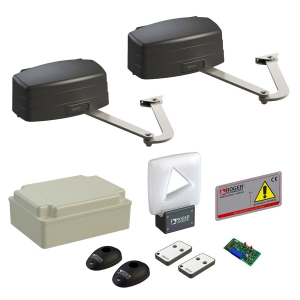 Автоматика для розпашних воріт Roger Technology KIT R23/373 зі стандартними важелями LT302 maxi www.bd.in.ua Безпечний Дім