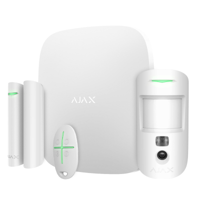 Комплект безпровідної сигналізації Ajax StarterKit Cam HDR white www.bd.in.ua Безпечний Дім