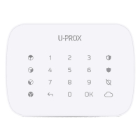 Клавіатура U-Prox Keypad G4 White www.bd.in.ua Безпечний Дім