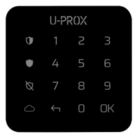 Клавіатура U-Prox  Keypad G1 Black www.bd.in.ua Безпечний Дім