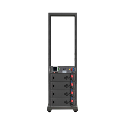 Акумулятор LogicPower LP LiFePO4 Battery HVM 204,8V 100Ah (20480Wh) BMS 125А AB Lrack black www.bd.in.ua Безпечний Дім