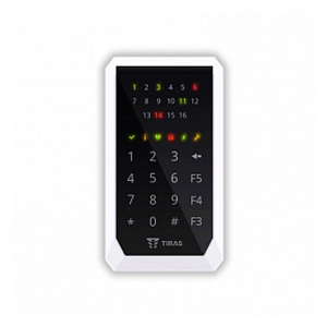 Клавіатура Tiras K-PAD16+ (w) white www.bd.in.ua Безпечний Дім