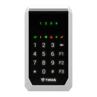 Клавіатура Tiras K-PAD4+ www.bd.in.ua Безпечний Дім