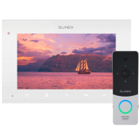 Комплект домофону Slinex ML-20HD(Black)+SQ-07MTHD(White) www.bd.in.ua Безпечний Дім