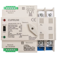 Перемикач Cuprum WR2 I-II 100А 2п АВР www.bd.in.ua Безпечний Дім