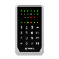 Клавіатура Tiras Клавіатура K-PAD16 www.bd.in.ua Безпечний Дім