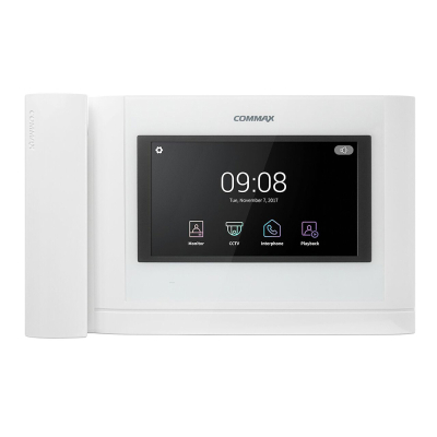 Відеодомофон Commax CDV-704MHA White www.bd.in.ua Безпечний Дім