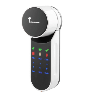Smart замок Mul-T-Lock ENTR білий (контролер+тачпад) www.bd.in.ua Безпечний Дім