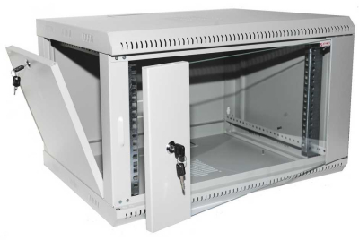 Шафа ZT-Net 9U-450 600х510х450 мм, скло сіра www.bd.in.ua Безпечний Дім