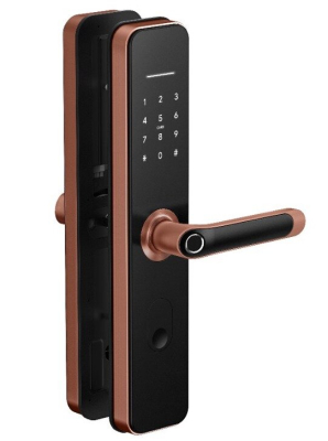 Smart замок TTLOCK TOUCH PRO RED www.bd.in.ua Безпечний Дім