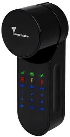 Smart замок Mul-T-Lock ENTR чорний (контролер+тачпад) (MTL-81130802) www.bd.in.ua Безпечний Дім