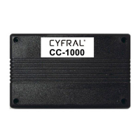 Блок управління Cyfral CC-1000 www.bd.in.ua Безпечний Дім