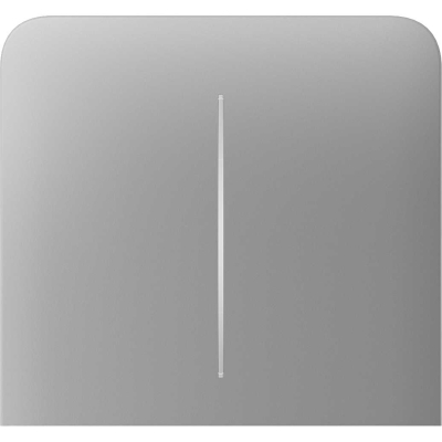 Кнопка вимикача Ajax бічна для двоклавішного вимикача SideButton (2-gang) vertical Fog www.bd.in.ua Безпечний Дім